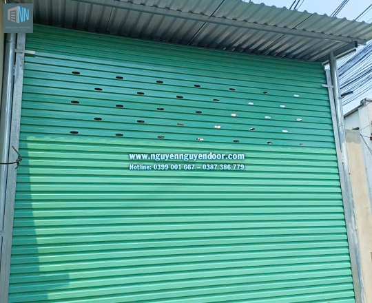 CỬA CUỐN TẤM LIỀN CÔNG NGHỆ ÚC TẠI ĐOÀN THỊ ĐIỂM THỦ ĐỨC