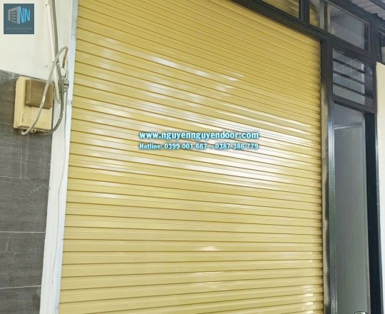 CỬA CUỐN TẤM LIỀN CÔNG NGHỆ ÚC TẠI CÂY KEO, TAM BÌNH