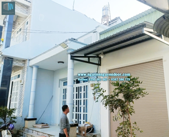 CỬA CUỐN KHE THOÁNG CÔNG NGHỆ ĐỨC TẠI ĐƯỜNG SỐ 10 TÔ NGỌC VÂN