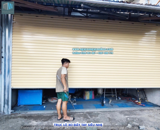 CỬA CUỐN TẤM LIỀN CÔNG NGHỆ ÚC TẠI NHÀ BÈ QUẬN 7
