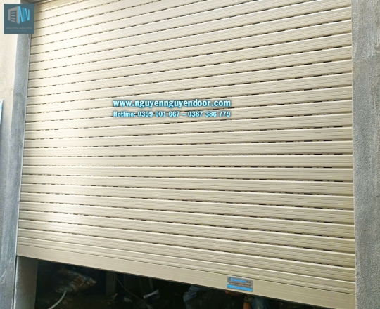 CỬA CUỐN KHE THOÁNG CÔNG NGHỆ ĐỨC TẠI QUANG TRUNG GÒ VẤP