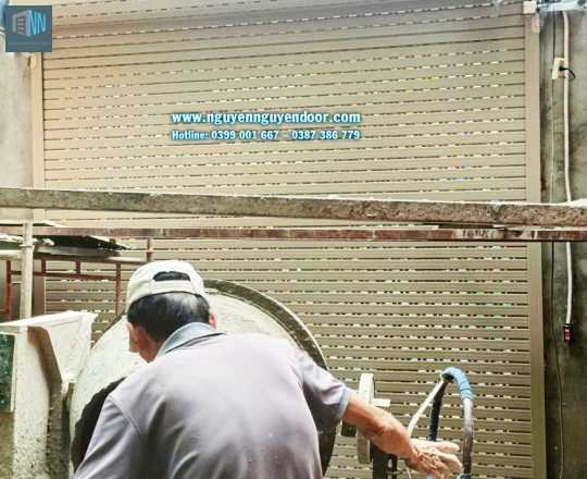 CỬA CUỐN KHE THOÁNG CÔNG NGHỆ ĐỨC TẠI TAM CHÂU THỦ ĐỨC HỒ CHÍ MINH