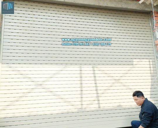 CỬA CUỐN KHE THOÁNG CÔNG NGHỆ ĐỨC LÊ THỊ HOA