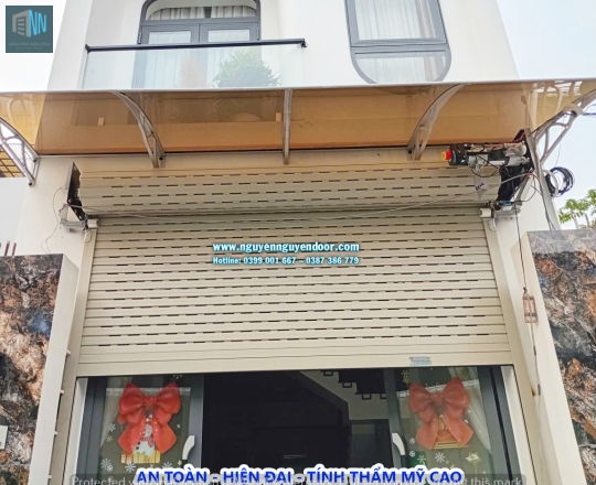 ĐÓN TẾT SIÊU SANG CÙNG CỬA CUỐN CÔNG NGHỆ ĐỨC CHẾ ĐỘ KHE THOÁNG