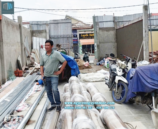 CỬA CUỐN KHE THOÁNG CÔNG NGHỆ ĐỨC TẠI QL13