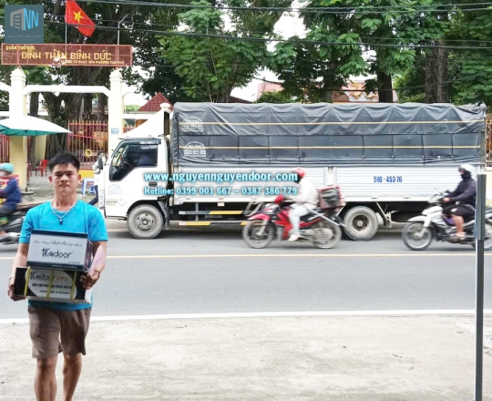 CỬA CUỐN KHE THOÁNG CÔNG NGHỆ ĐỨC TẠI ĐƯỜNG Ụ GHE THỦ ĐỨC