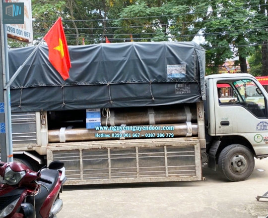 CỬA CUỐN KHE THOÁNG CÔNG NGHỆ ĐỨC TẠI QL13