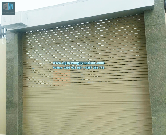 CỬA CUỐN KHE THOÁNG CÔNG NGHỆ ĐỨC TẠI QL13