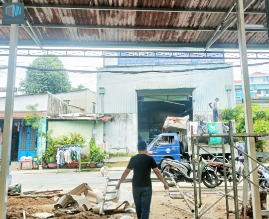 CỬA CUỐN CÔNG NGHỆ ĐỨC CHẾ ĐỘ LÁ BÍT TẠI LÊ THỊ HOA THỦ ĐỨC