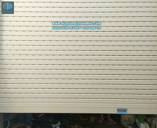 CỬA CUỐN KHE THOÁNG CÔNG NGHỆ ĐỨC TẠI QUANG TRUNG GÒ VẤP