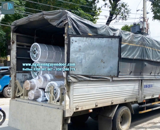 CỬA CUỐN TẤM LIỀN CÔNG NGHỆ ÚC SỬ DỤNG ĐỘNG CƠ TẠI QUẬN 11