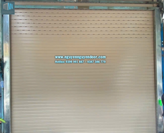 CỬA CUỐN KHE THOÁNG CÔNG NGHỆ ĐỨC TẠI ĐƯỜNG SỐ 10 TAM BÌNH