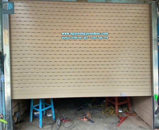 CỬA CUỐN KHE THOÁNG CÔNG NGHỆ ĐỨC TẠI ĐƯỜNG SỐ 10 TAM BÌNH
