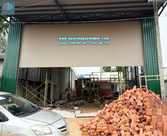 CỬA CUỐN LÁ BÍT CÔNG NGHỆ ĐỨC TẠI ĐẮK LẮK