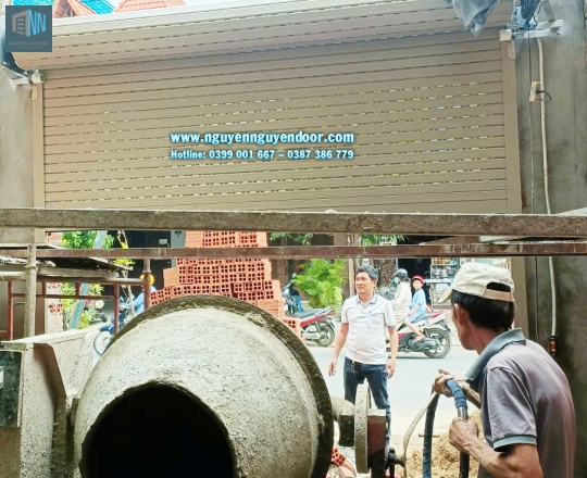 CỬA CUỐN KHE THOÁNG CÔNG NGHỆ ĐỨC TẠI TAM CHÂU THỦ ĐỨC HỒ CHÍ MINH