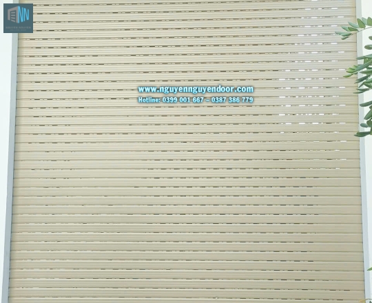 CỬA CUỐN KHE THOÁNG CÔNG NGHỆ ĐỨC TẠI ĐƯỜNG SỐ 10 TÔ NGỌC VÂN