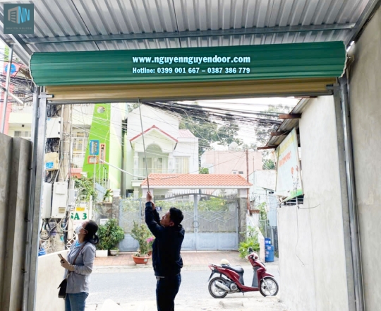 CỬA CUỐN TẤM LIỀN CÔNG NGHỆ ÚC TẠI ĐOÀN THỊ ĐIỂM THỦ ĐỨC