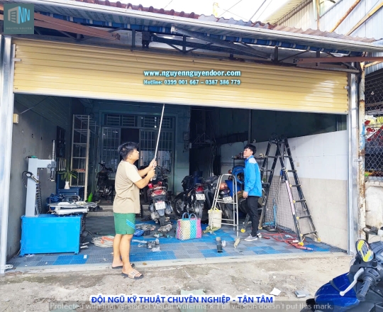 CỬA CUỐN TẤM LIỀN CÔNG NGHỆ ÚC TẠI NHÀ BÈ QUẬN 7