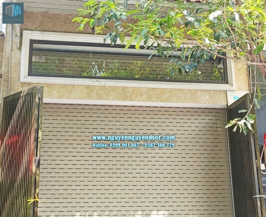CỬA CUỐN KHE THOÁNG CÔNG NGHỆ ĐỨC TẠI LÀNG TĂNG PHÚ QUẬN 9
