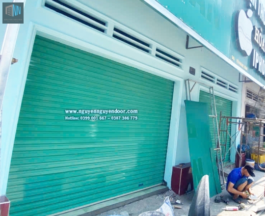 CỬA CUỐN TẤM LIỀN CÔNG NGHỆ ÚC TẠI 570 TÔ NGỌC VÂN THỦ ĐỨC