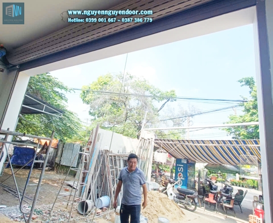 CỬA CUỐN KHE THOÁNG CÔNG NGHỆ ĐỨC SIÊU XỊN LINH TRUNG THỦ ĐỨC