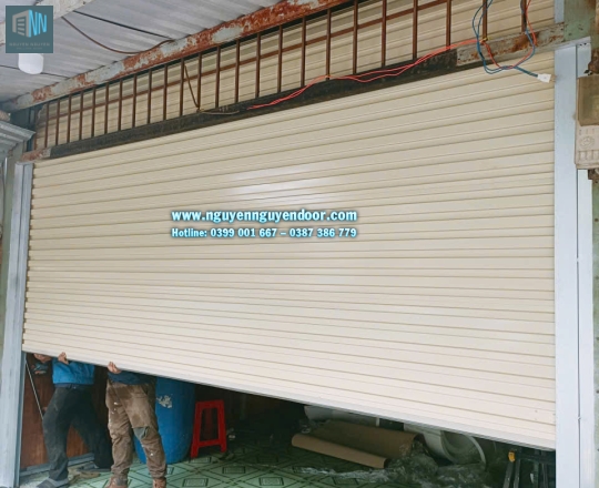 CỬA CUỐN TẤM LIỀN CÔNG NGHỆ ÚC TẠi ĐƯỜNG SỐ 17 LINH ĐÔNG THỦ ĐỨC