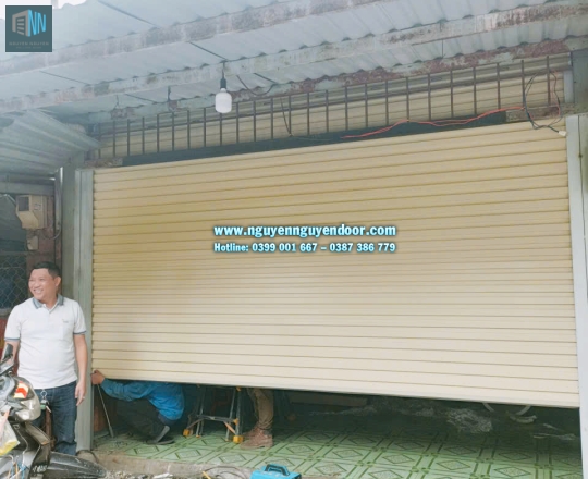 CỬA CUỐN TẤM LIỀN CÔNG NGHỆ ÚC TẠi ĐƯỜNG SỐ 17 LINH ĐÔNG THỦ ĐỨC