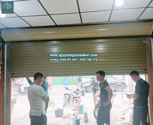 CỬA CUỐN TẤM LIỀN CÔNG NGHỆ ÚC TẠi ĐƯỜNG SỐ 17 LINH ĐÔNG THỦ ĐỨC