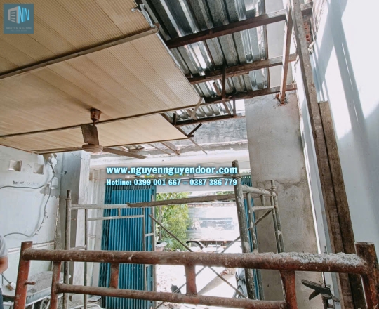 CỬA CUỐN KHE THOÁNG CÔNG NGHỆ ĐỨC TẠI QUỐC LỘ 13