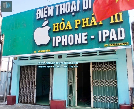 CỬA CUỐN TẤM LIỀN CÔNG NGHỆ ÚC TẠI 570 TÔ NGỌC VÂN THỦ ĐỨC