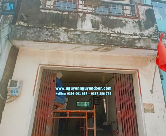 CỬA KÉO ĐÀI LOAN TẠI DƯƠNG VĂN CAM THỦ ĐỨC