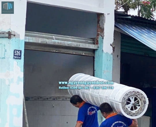 CỬA CUỐN TẤM LIỀN CÔNG NGHỆ ÚC TẠI TÔ NGỌC VÂN 